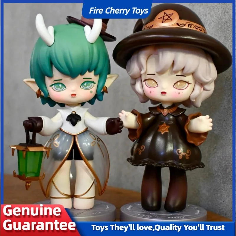 

Genuine Anime Figure Misya Inconceivable Magic College Series Blind Box Dark Ornaments Mystery Box Dolls Hallowee Kid Gifts