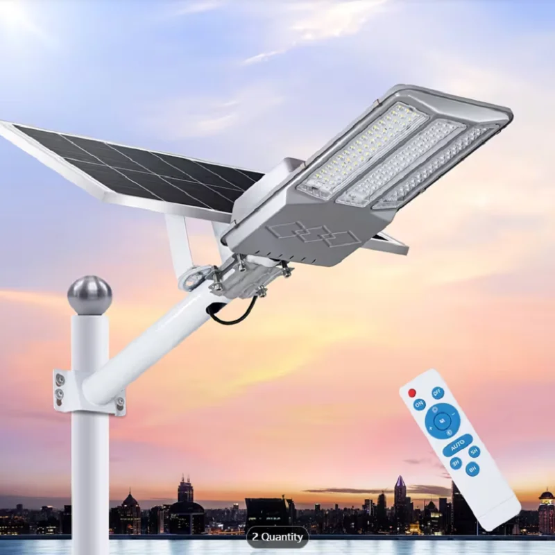 Zumtobel Outdoor Lighting - Solar Powered Security Outdoor Light, 6500W