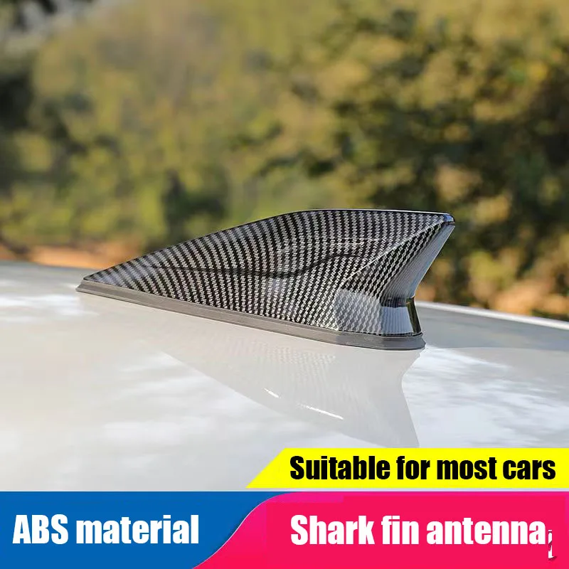 Shark Fin antena decorativa para o telhado do carro, acessório modificado, automotivo, geral