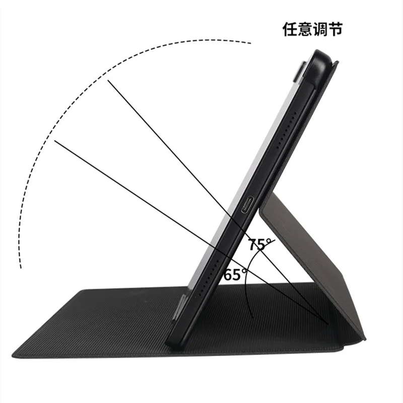 Ultra Dunne Drie Fold Stand Case Voor Chuwi Hipad Max 10.36Inch Tablet Soft Tpu Drop Resistance Cover Voor Hipad max Nieuwe Tablet