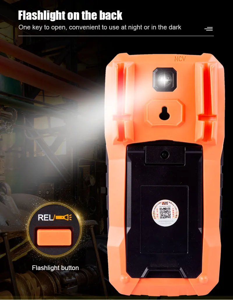 Multímetro digital VICTOR VC97, nuevo modelo, rango automático, corriente de voltaje CA CC con multímetros de prueba de medición de temperatura