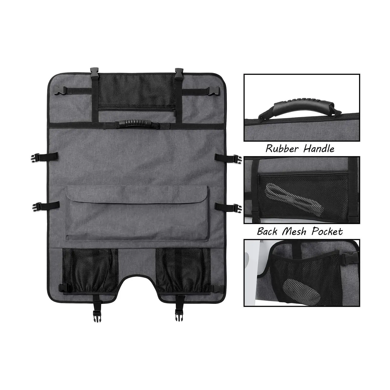 27inch Monitor Carrying Case Wear Resistant Padded for Desktop Computer