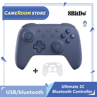 8BitDo Ultimate 2C Wireless Controller Bluetooth Gamepad with Hall Effect Joystick Vibration for Nintendo Switch, OLED, Lite