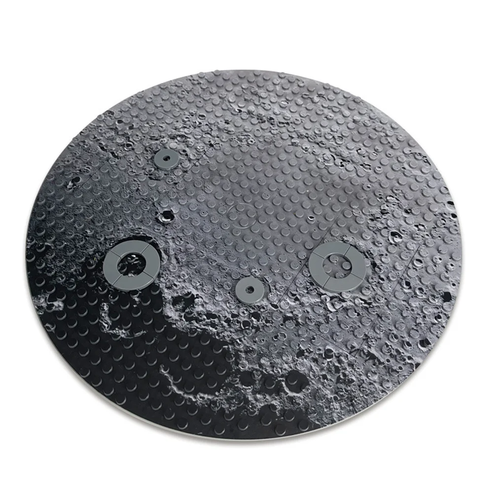Space Lunar Base Baseplate 32x32 Dot Mars Moon Base Lunar Rover Plate Model MOC DIY Building Blocks Bricks Toys For Children