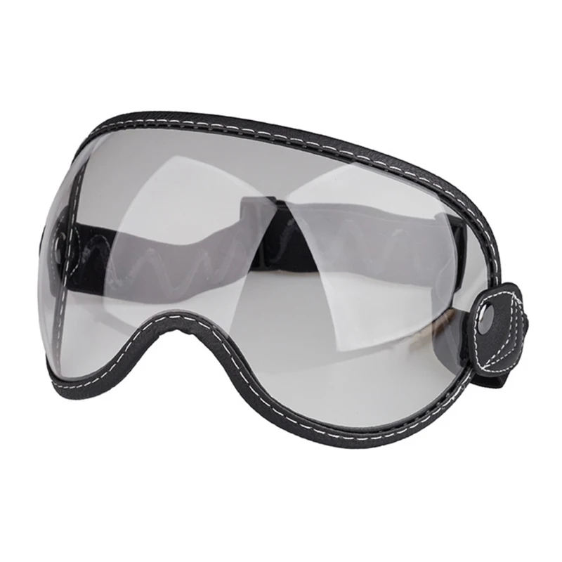 Lunettes d'équitation de moto, verres à bulles, coupe-vent, lunettes de protection des yeux, lunettes de soleil confortables pour les sports de plein air, 1PC