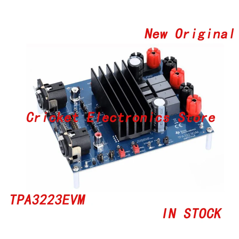 

TPA3223EVM TPA3223 evaluation module for 200-W stereo, 400W mono HD analog input class-D amplifier