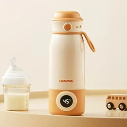 Mini Wireless Rechargeable Constant Temperature Thermos Electric Kettle Mixing Milk Powder for Baby Insulated Water Cup 500ml