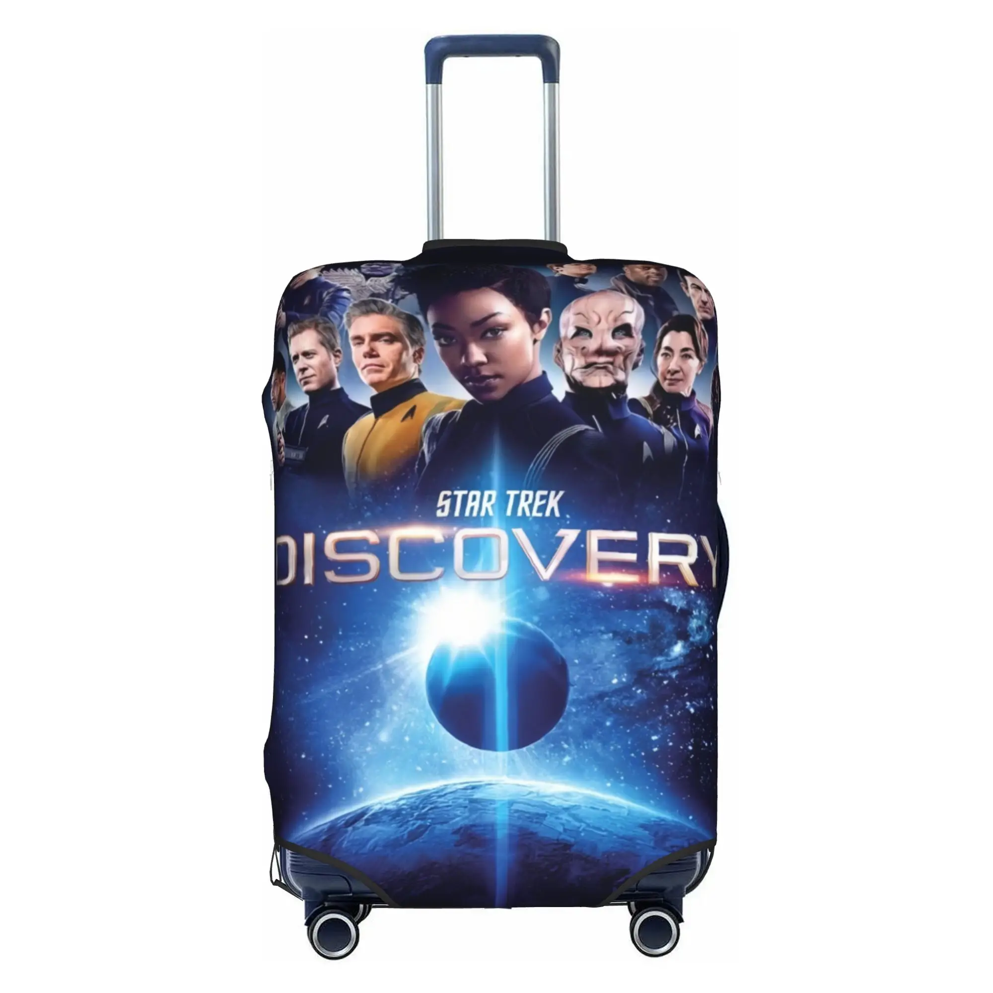 Star Trek Science Fiction TV Series  Suitcase Cover Washable  Luggage Covers Protector for 18-32 inch