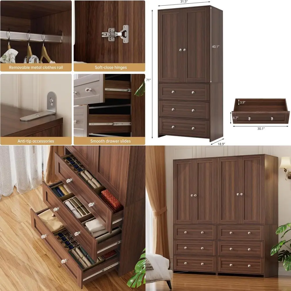 Armoire Wardrobe Cl…