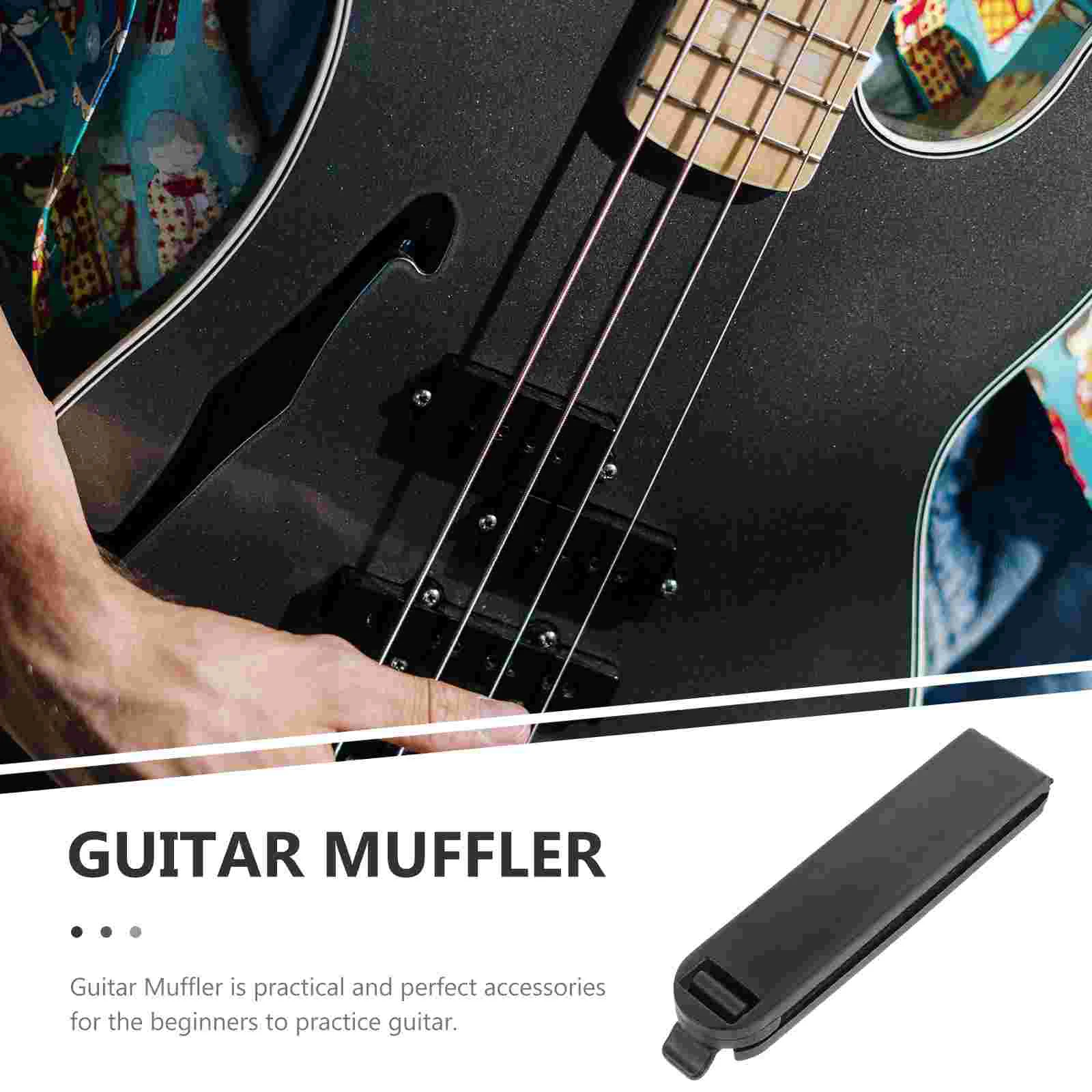 Guitar String Mute Noise Damper Acoustic Guitar Muffler Practice Guitar Beam Tape For Guitars Bass String Instruments