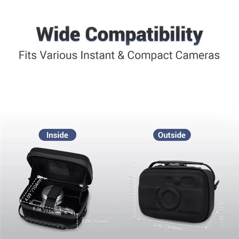 High Quality-Durable Camera Storage Bag For Fuji Instax Mini EVO, Sony A6700, Canon Models More Ideal For Photographers