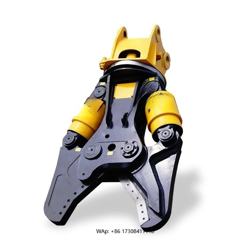 Powerful Hydraulic Shears Excavator Attachments  Effective Concrete Cutting Steel Building Demolition  Hydraulic Cutter