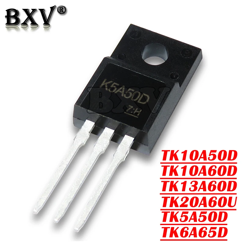 10PCS TK5A50D TK6A65D TK8A60DA TK8A65D TK10A50D TK10A60D TK12A60D TK13A60D TK20A60U K8060D K10A60D K20A60D