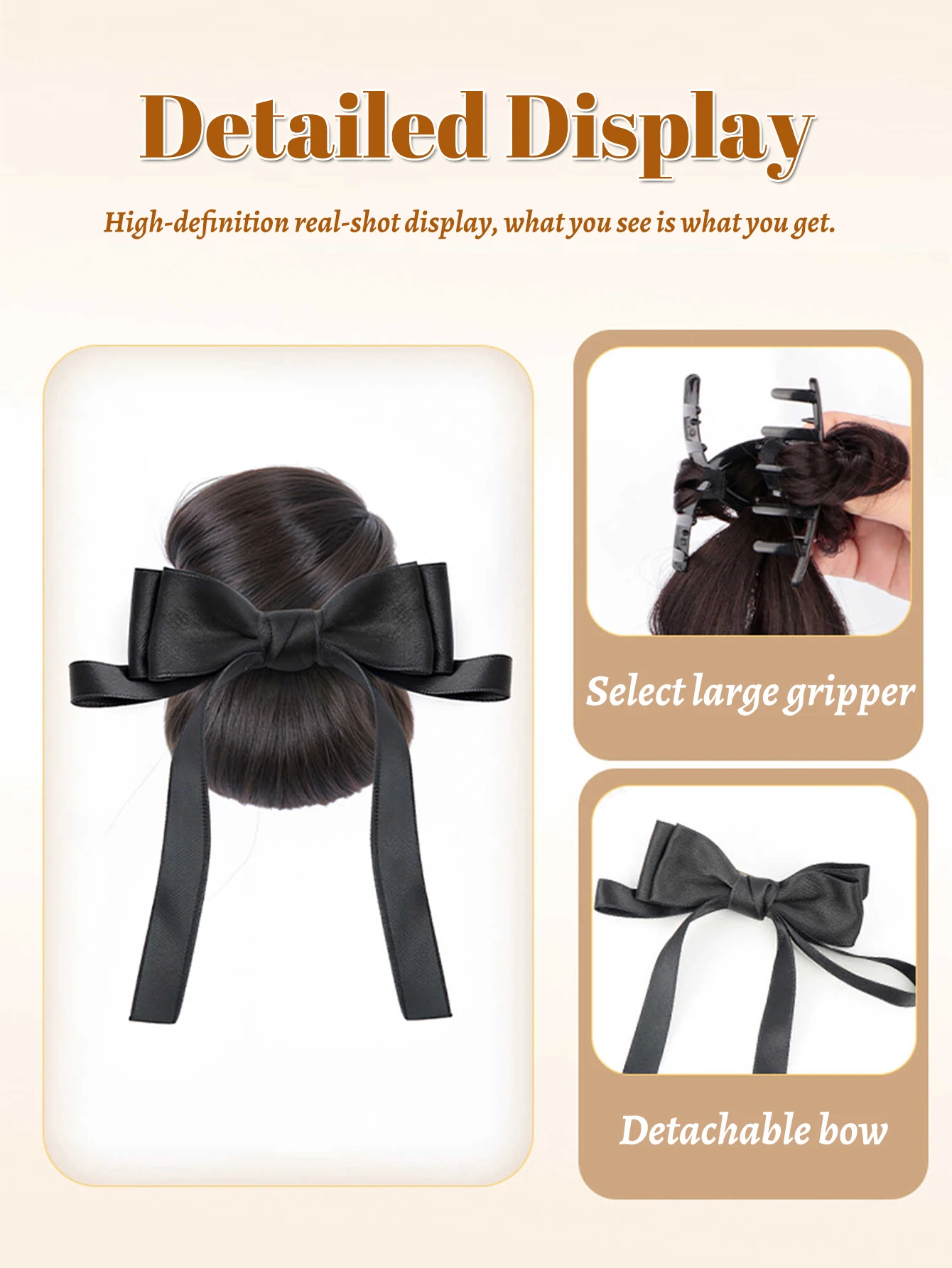 Thumbnail 4 - #24 Clip-In Chignon Hair Buns Comparison Guide