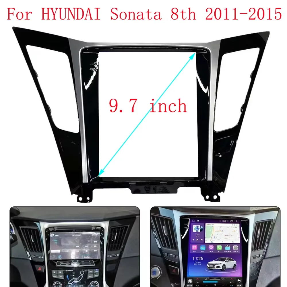 

9.7 inch Car Dvd Frame Android Screen Android Radio DVD Player Frame Navigation For HYUNDAI SONATA 8 2011-2014