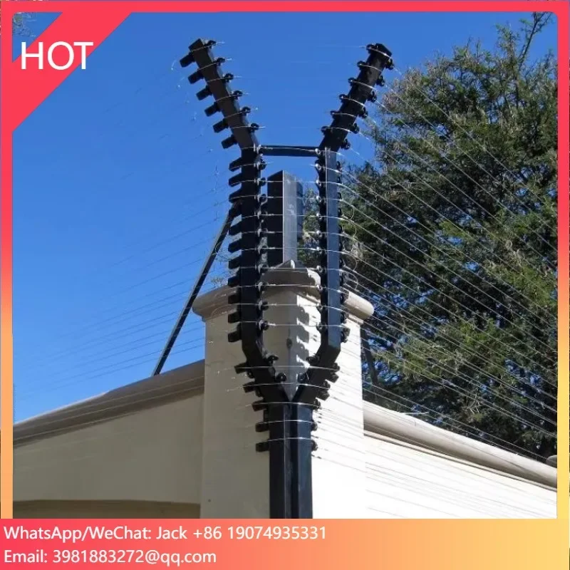 

Electric Fence System For Residential Security With Alarm