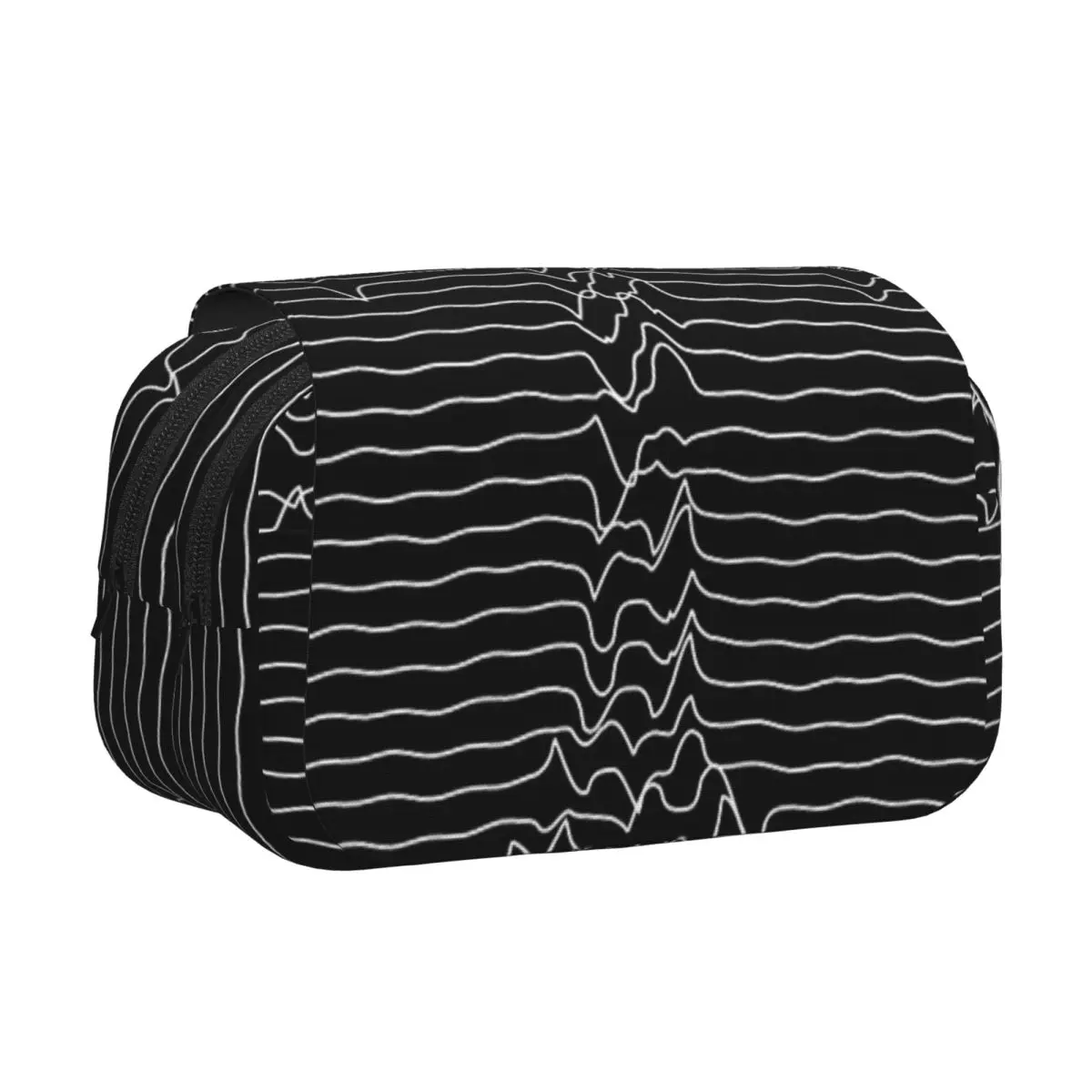 Joy Division Unknown Pleasures Pencil Case Pen Holder Hard Shell Leather Big Capacity Pen Box Pencil Bag for Studen Gifts