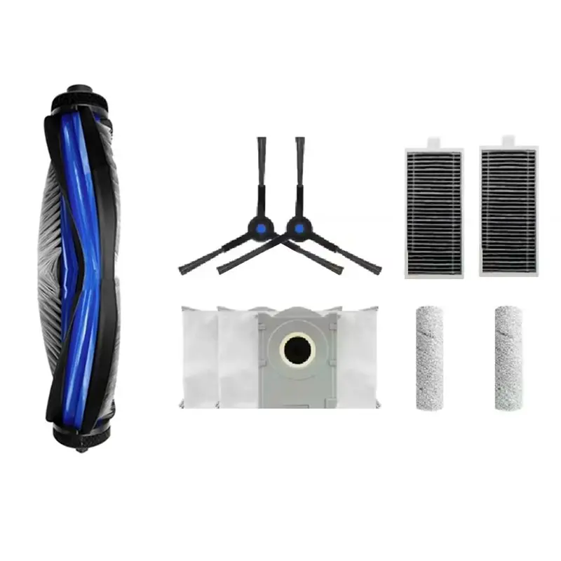 A39m para ecovacs x8 omni/x8 pro omni varredor saco de pó acessórios substituição principal escova lateral filtro pano