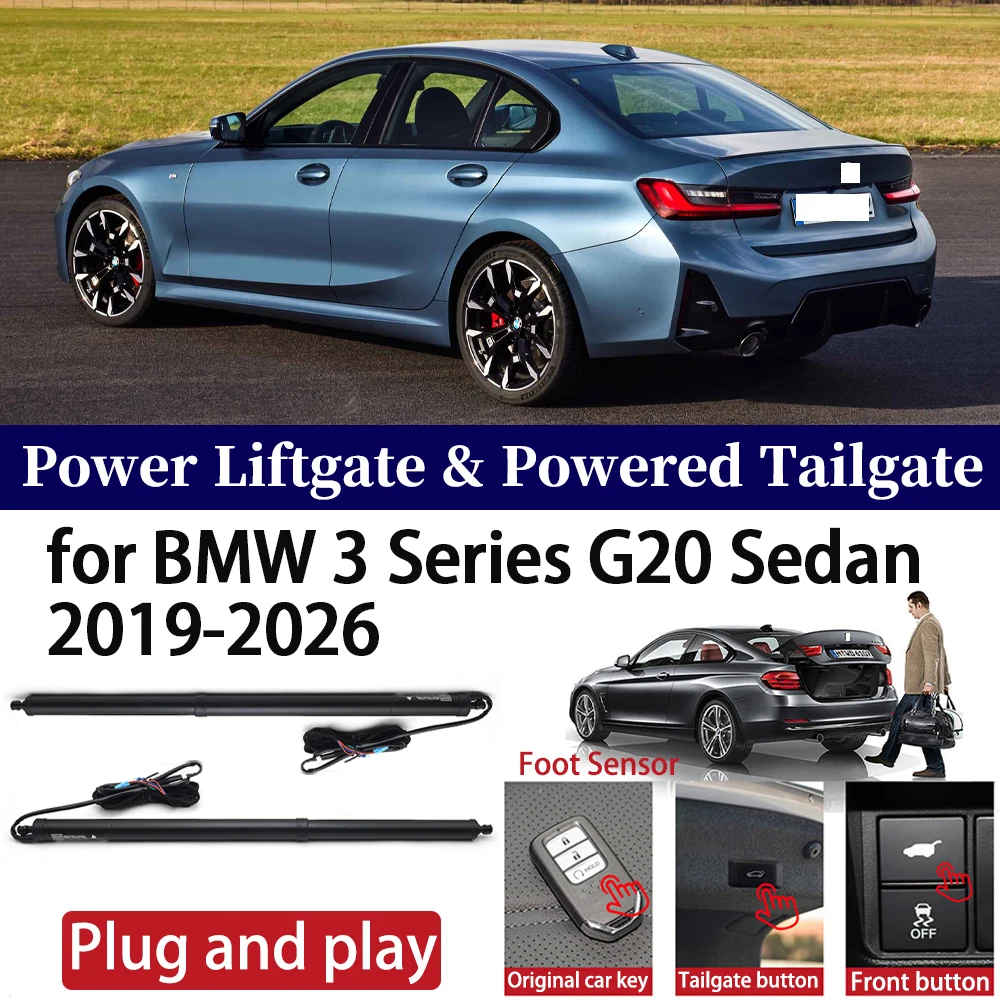 

for BMW 3 Series G20 Sedan 2019-2026 Car Auto Power Electric Tailgate Liftgate Lift Trunk Closer System Boot Lift Motor Kit