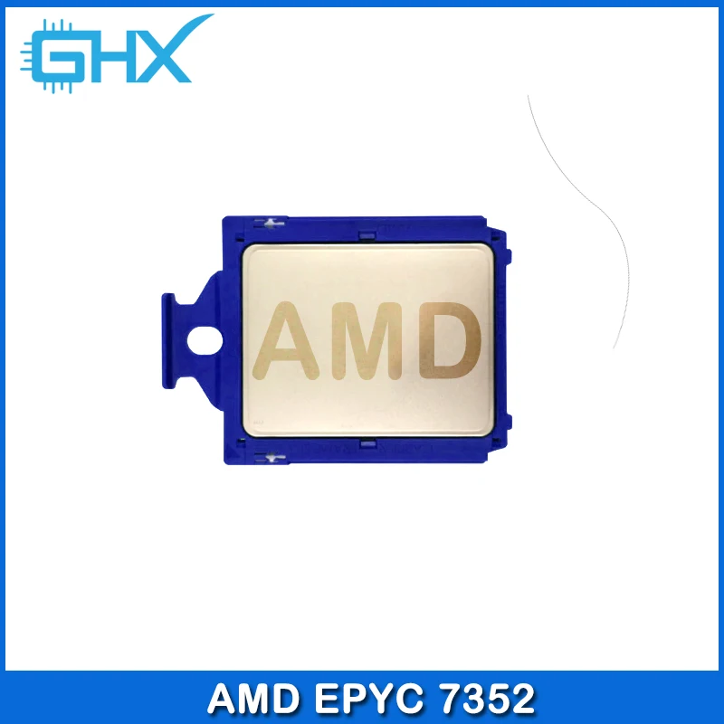 EPYC 7352 CPU 7nm 24 Cores 48 Threads 2.3GHz 128MB 155W DDR4 Socket SP3 FOR H11SSL i MZ01-CE1 H11DSI motherboard 7352 processor