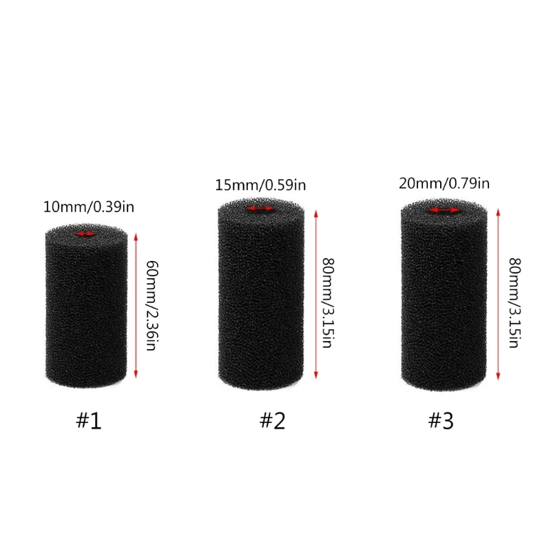 ตู้ปลา PreFilter ฟองน้ำ พิพิธภัณฑ์สัตว์น้ำ ฟองน้ำกรองล่วงหน้าสำหรับป้องกันปลาตัวเล็ก