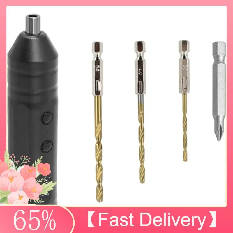 ~Latest Model Cordless Electric Screwdriver USB C Rechargeable Mini Drill Power Tools Set