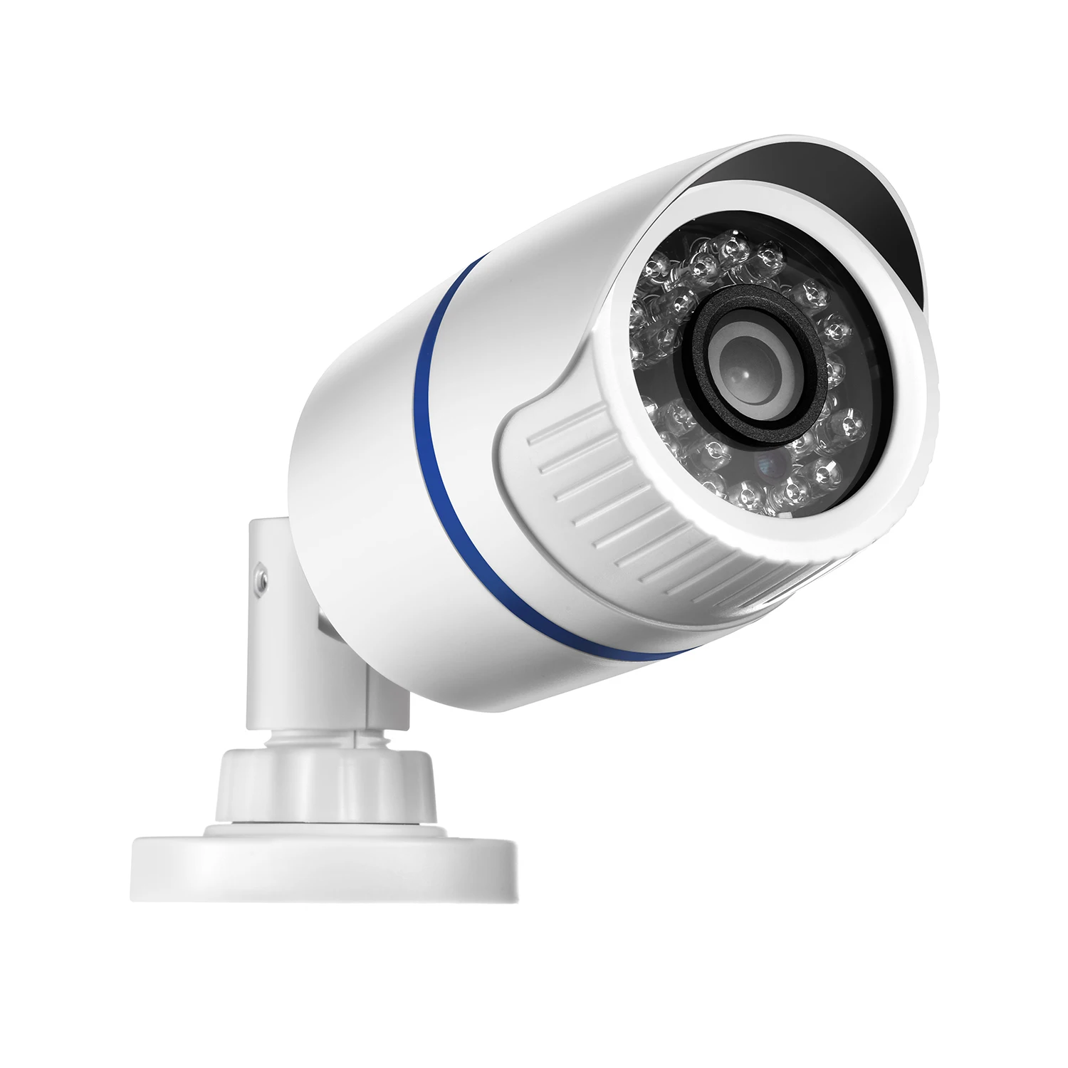 AZISHN Surveillance IP Camera H.265/H.264 FULL HD 1080P 2.0 Megapixel 24IR Outdoor CCTV Camera IP 1080P DC 12V/48V PoE