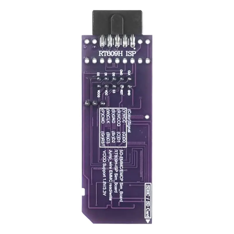 Y22A-SD-EMMC 8Bit 1.8V BGA153 Simple Board BGA169 Free Read And Write Storage Expansion Card