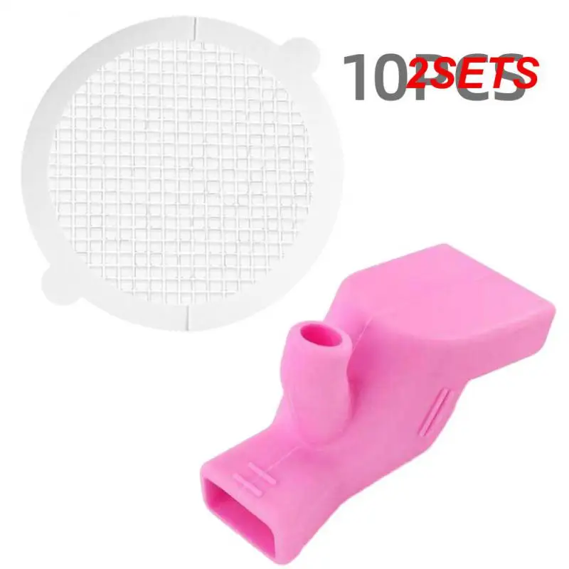 2SETS Floor Drain Net Durable And Long-lasting Durable Disposable Convenient Household Products Faucet Extender Prevent Clogging