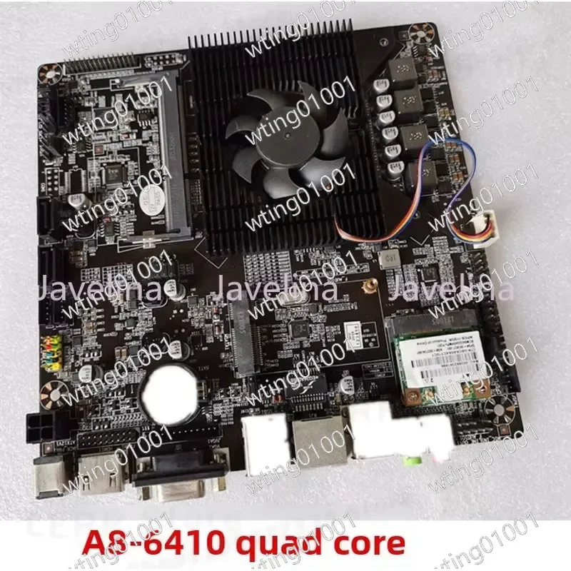 for A8-6410 Quad Core Mainboard with LVDS HDMI Gigabit LAN 2x SATA DDR3 mSATA Support 12V Power Integrated Industrial