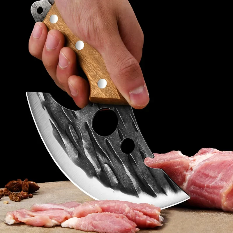 Meat cleaver Corkscrew Steak Vegetable fruit Portable Ultimate Knife with sheath Barbecue picnic camping outdoor cutlery