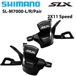 SHIMANO DEORE SLX M7000 SL-M7000 2X11Speed SHIFT LEVER Right 11Speed Left 2Speed for Mountain MTB Bicycle Original Parts