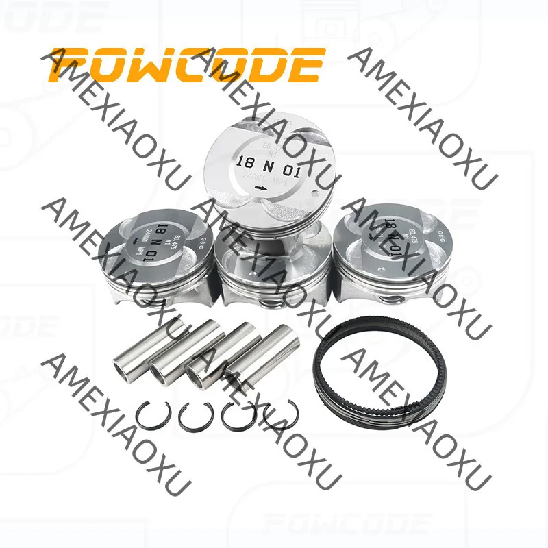 

AMEXIAOXU 55574537 Поршневая группа (поршень с кольцами) STD для двигателей Buick Chevrolet Cruze 1.8L 2HO
