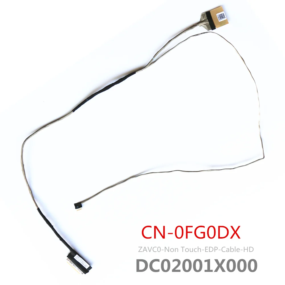 

CN-0FG0DX DC02001X000 Original EDP Lcd Cable For DELL Inspiron 5455 5545 5547 5548 P39F LCD Lvds Cable