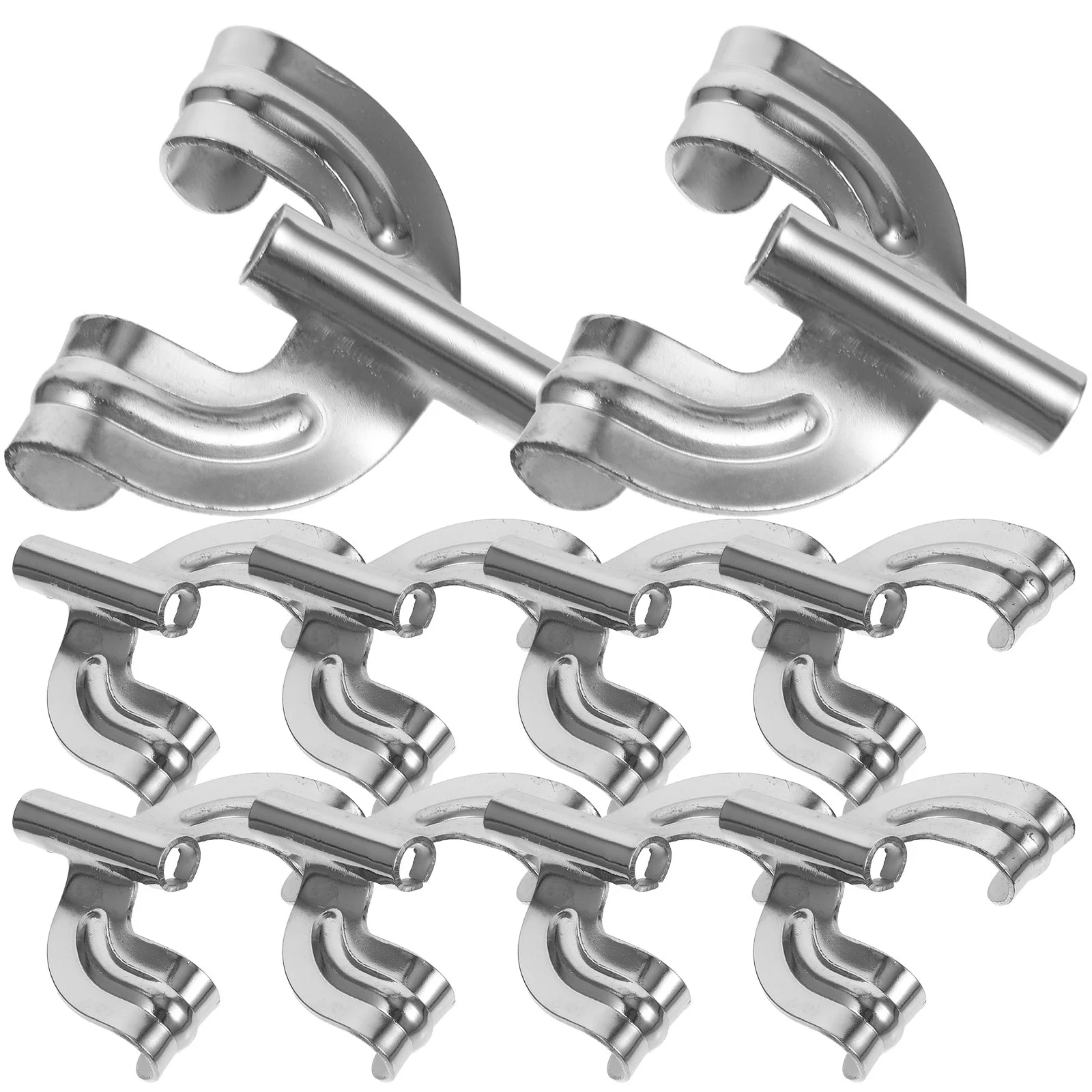 10 Pcs Drum Hook Mount Kit Claw Hooks Replacements Bass Accessory Suite Snare Metal for