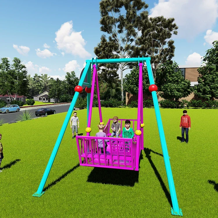 &Outdoor Carnival Amusement Theme Park Swing Ride Fairground Kids Mini Pirate Ship
