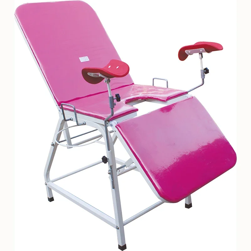 simply equipped carbon steel sprayed gynecological examination bed