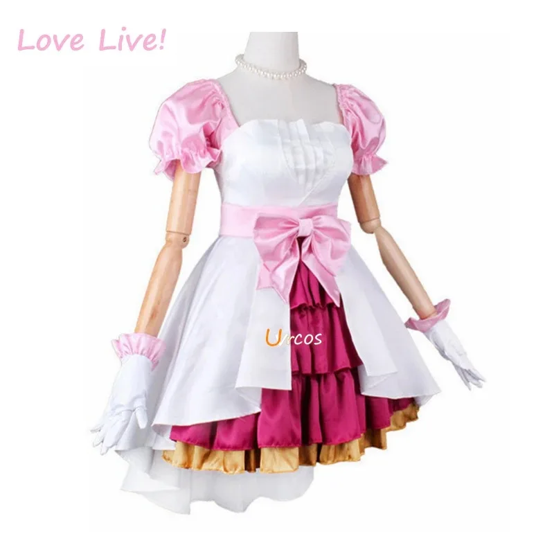 

ff34Love Live! Nijigasaki Ayumu Uehara Awakening Promise Dress Outfit Anime Cosplay Costumes