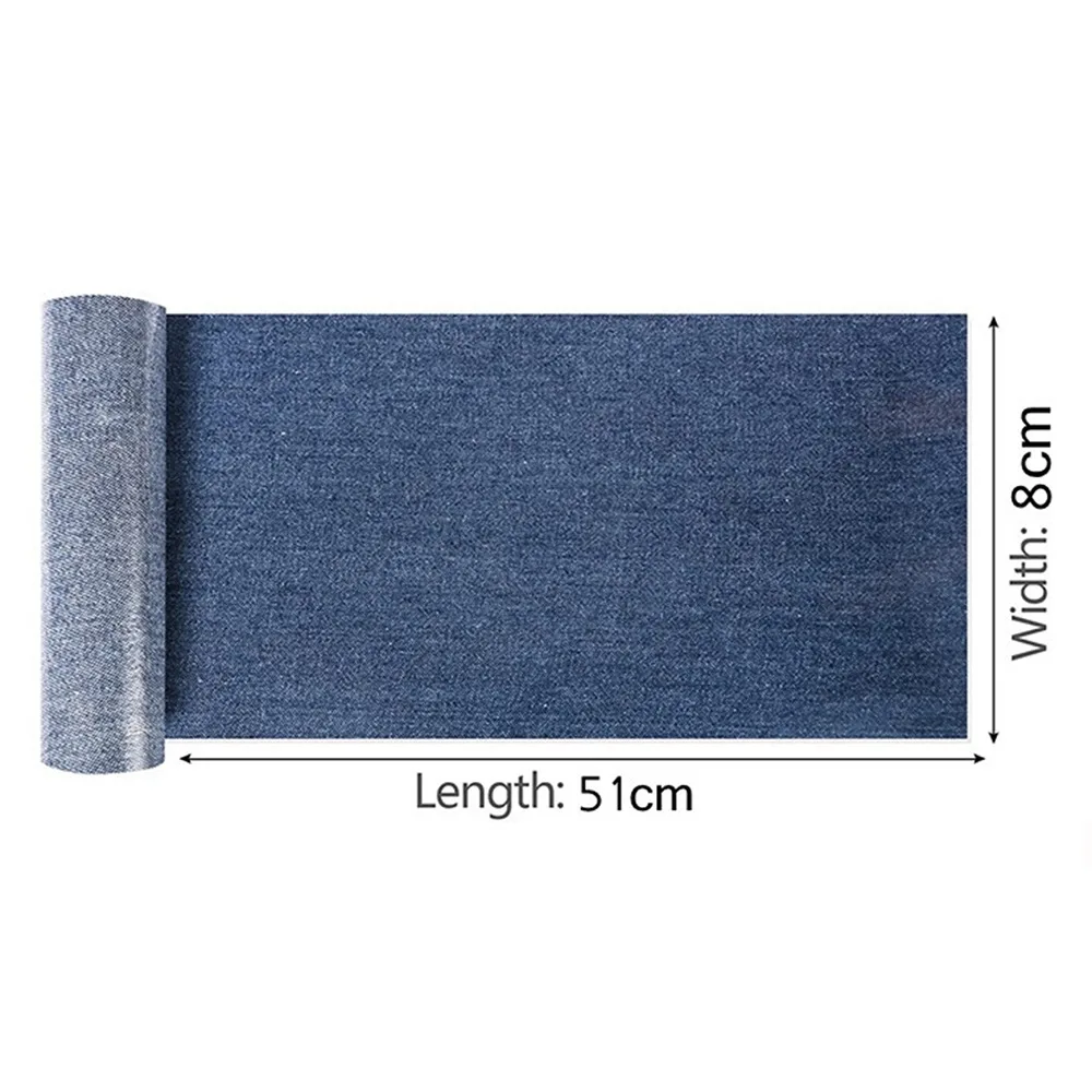 5Roll/Pack Clothes Fabric Clothing Apparel Sewing Repair Patch Denim Patches Clothes Stickers