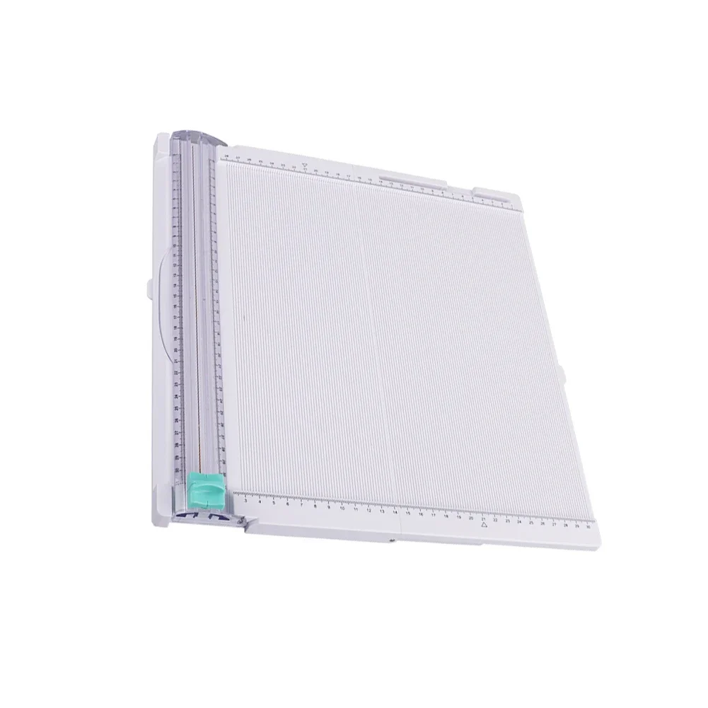 12x12 cali przenośny trymer do papieru tablica punktowa Craft gilotyna do papieru składana maszyna do cięcia papieru fotograficznego DIY
