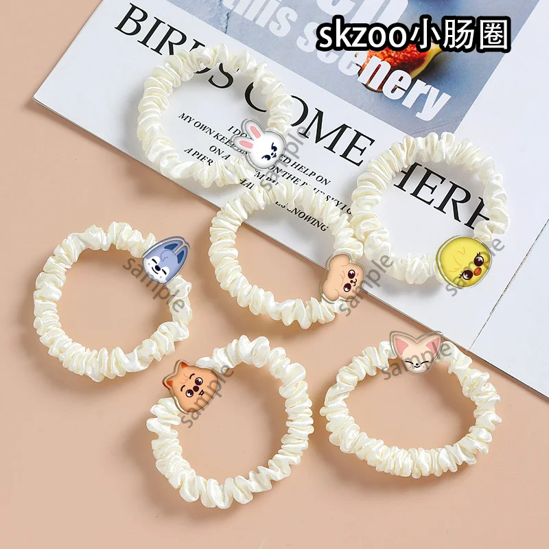 StaryKIDS cute scrunchie SKZOO Little Wolf Little rabbit puppy super cute small intestine ring students gift to classmates