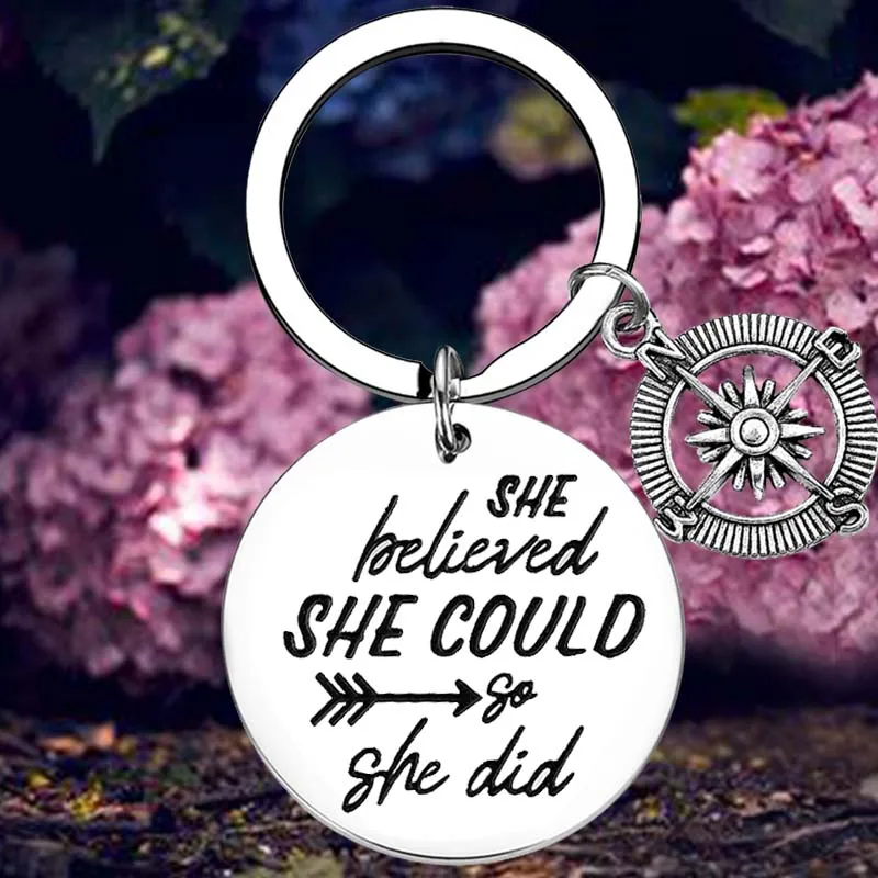 

Best friend daughter Graduation Gifts Keychain College High School Graduation Gifts Key Chain Pendant Jewelry