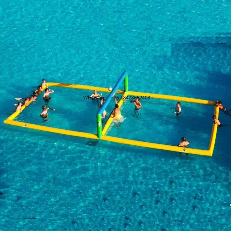 

Inflatable Floating Pool Water Park Equipment Sea Water Party Inflatable Volleyball Court Water Inflatable Bar for Sale
