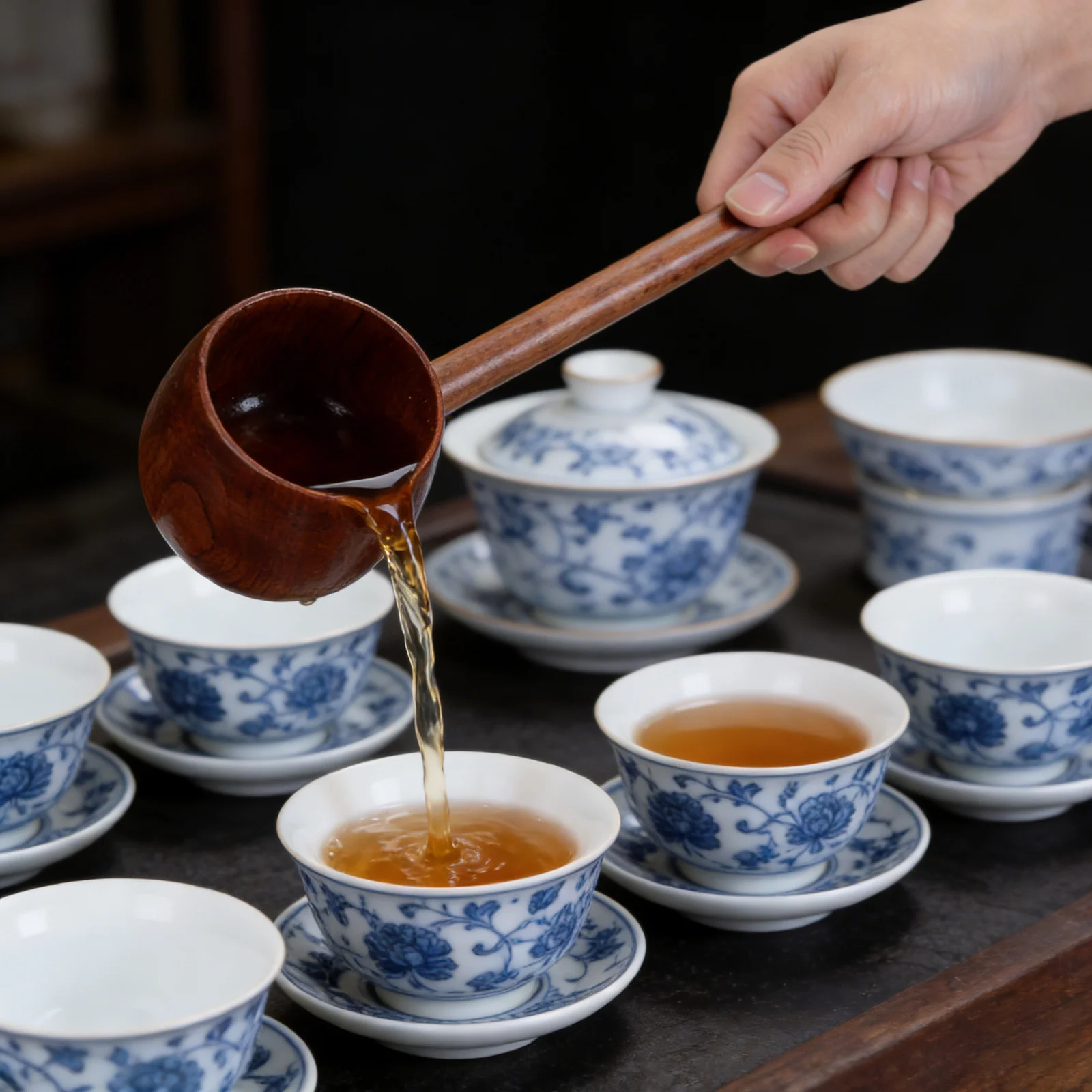 

Water Ladle Long Handle Natural Long Handle Spoon Scoop For Tea Wine Oil Honey Kitchen Garden Use Household Tool