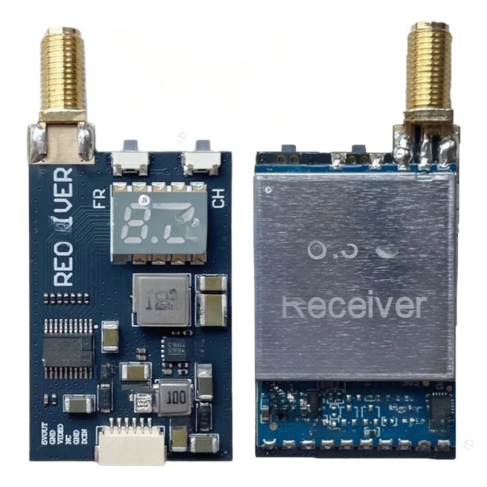

RX3364-CPB 3.3G Analog AV Receiver Module FPV Wireless Video Audio Transmission Board