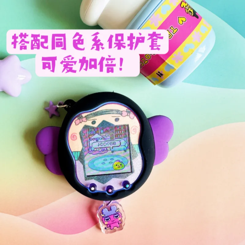 تماغوتشي Kawaii الغبار التوصيل الاكريليك الملاك الشيطان نوع-C تماغوتشي Uni التبديل Kawaii قلادة قلادة هدية عيد ميلاد 4u بيكس يلتقي