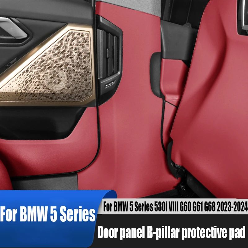 

Modified B-pillar protective pad automotive interior decoration accessories For BMW 5 Series 530i VIII G60 G61 G68 2023 2024