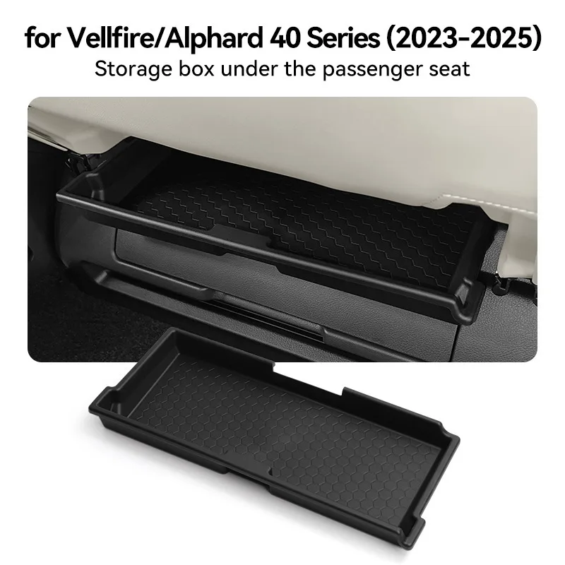 

For 23-26 Alphard 40 Series ALPHARE passenger seat storage box car modification accessories