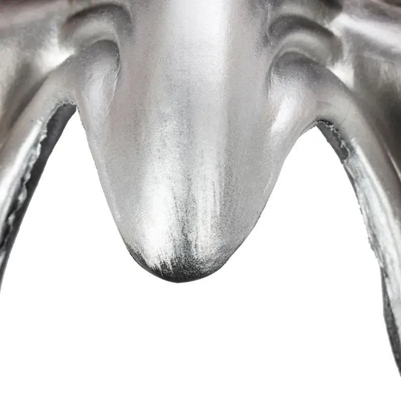 

R1WE Masquerade Mask Devil Mask 3D Ox Horn Mask Horror Halloween Cosplay Costume Mask Horror Half Face Mask