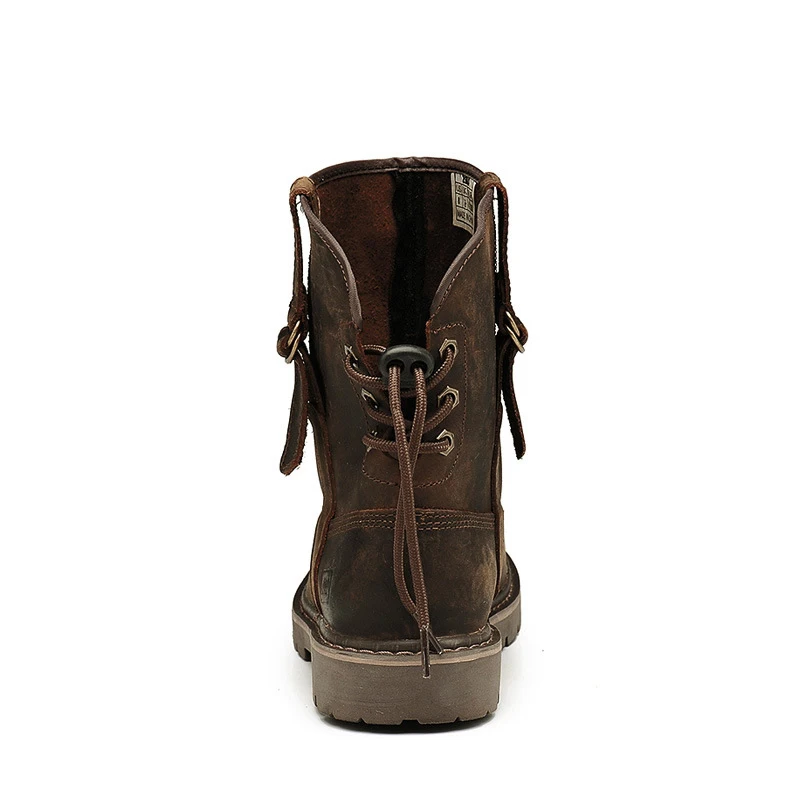 KOWM hiking shoes women waterproof outdoor Boots hunting shoes Tactical shoes Desert men Ankle sneakers Leather high top Boots